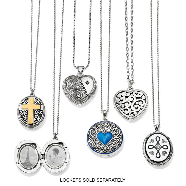 Noble Heart Convertible Locket Necklace