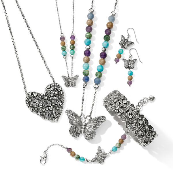 Solstice Hues Butterfly Petite Necklace