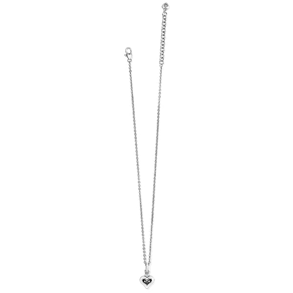 Alcazar Blanc heart Necklace