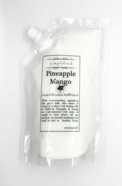 Simplified Soap Pineapple Mango Lotion