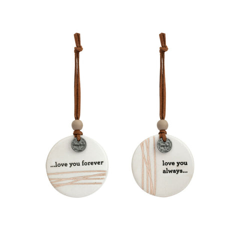 Mom & Daughter: Keep & Share Ornaments