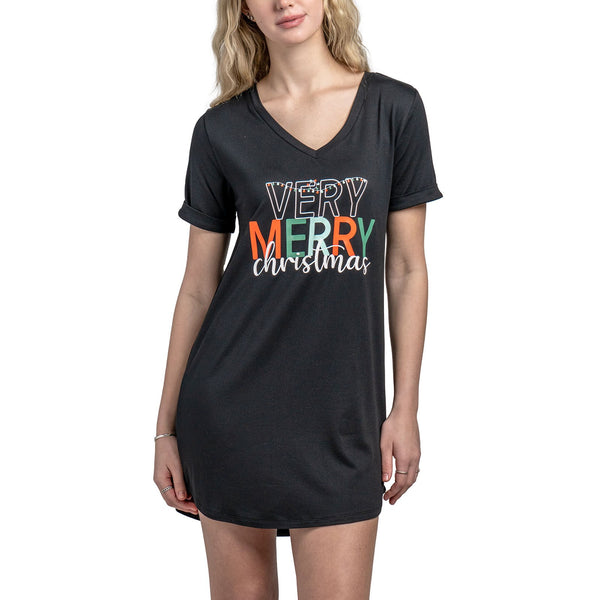 Holiday Sleep Shirts - Very Merry