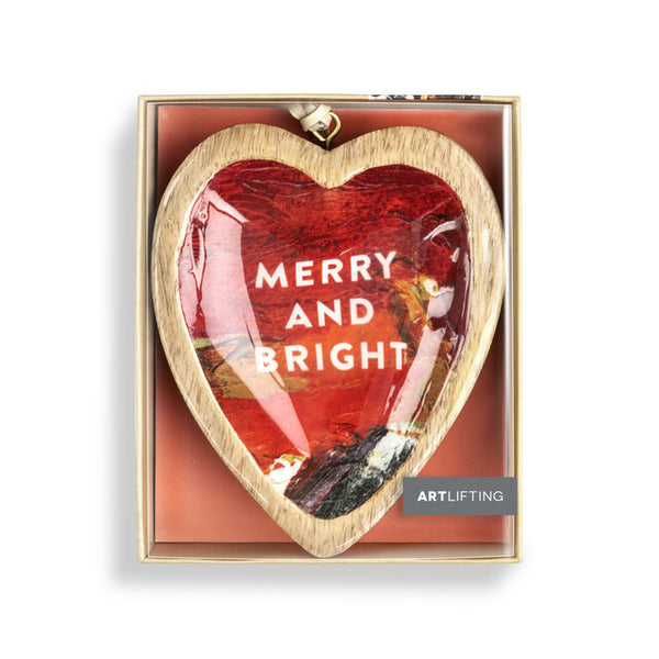 Artlifting Heart Ornament  Warm Winter Heart